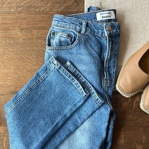 Reformation Liza High Rise Straight Jean in Palmero 27